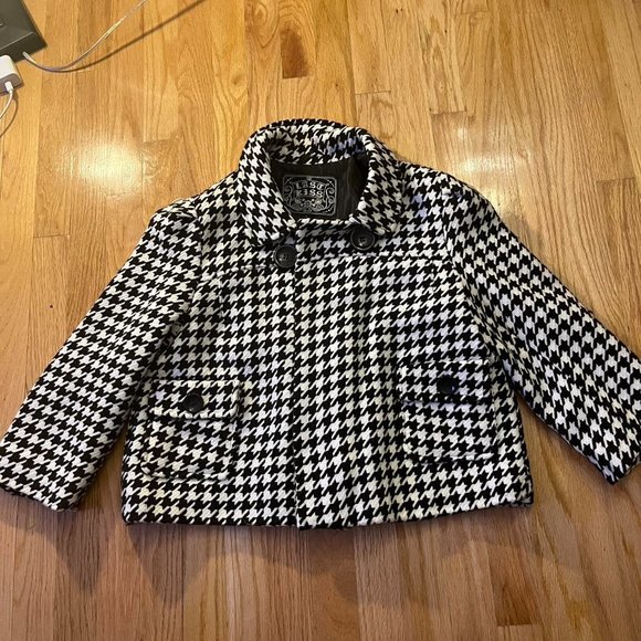 Houndstooth Pattern Jacket For Women - Picture 2 of 5